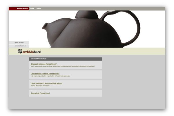 Archivio Franco Bucci ceramista