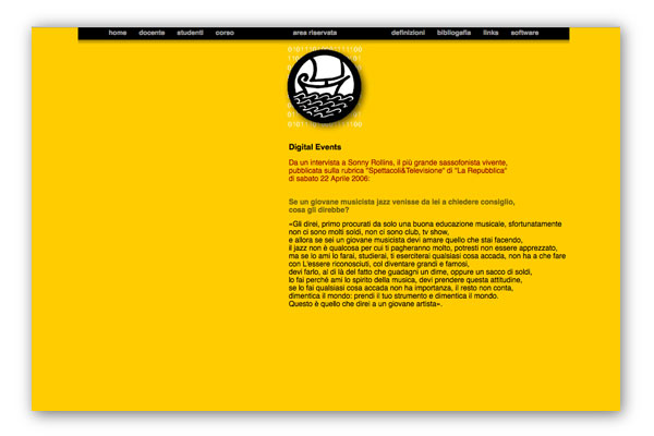 Sito Corso - Digital Events -, LABA, Rimini